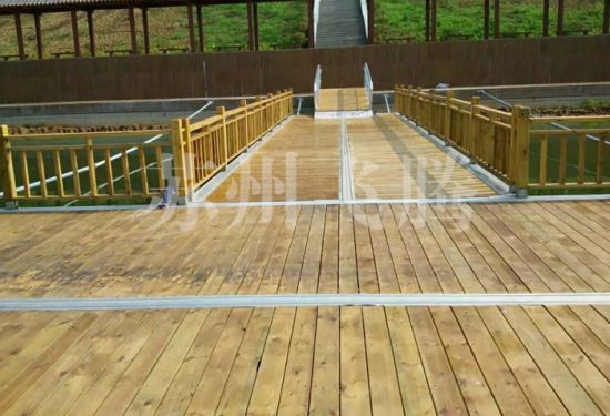 陕西汉中洋县浮箱码头