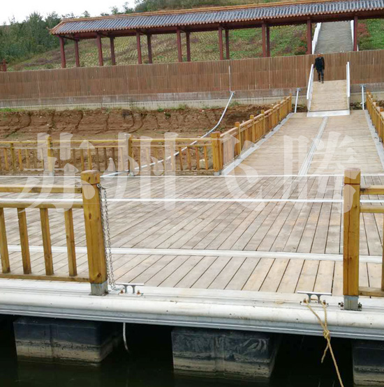 陕西汉中洋县浮箱码头